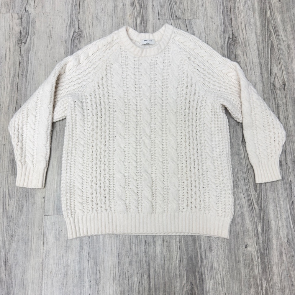 Babaton Wool Cableknit Sweater size 2